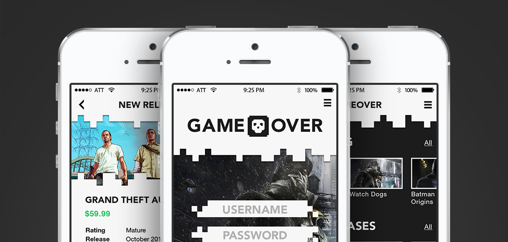 GameOver iPhone App